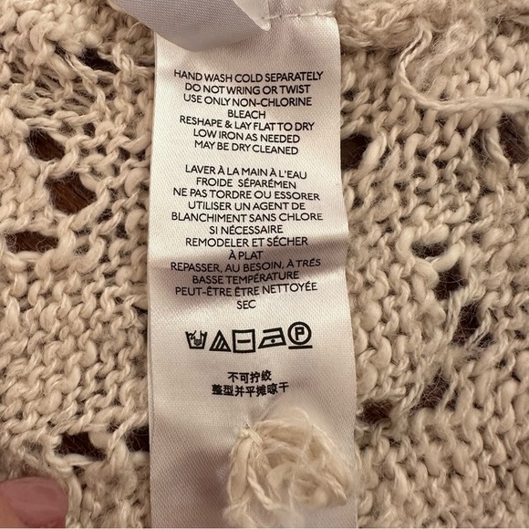 Anthropologie Pilcro Jemma Cable-Knit Cardigan size M/L - Picture 12 of 13